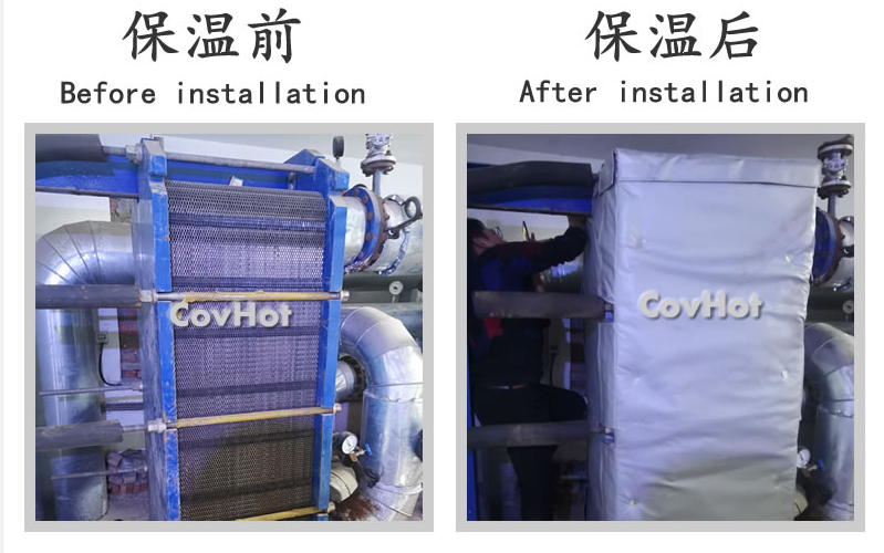 板式<a href=http://www.rxmidas.com/e/tags/?tagname=%E6%8D%A2%E7%83%AD%E5%99%A8%E4%BF%9D%E6%B8%A9 target=_blank class=infotextkey>換熱器保溫</a>套,板換保溫罩
