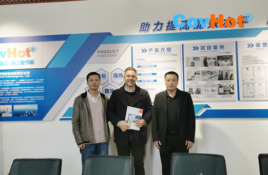 科好特公司迎接俄羅斯客戶參觀考察，洽談合作